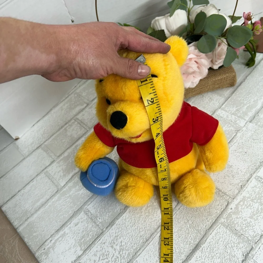 Yellow Plush Bear with Red Shirt